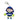 AO Ballkid Plush Keyring