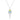 Australian Open Racquet & Ball Necklace Silver