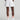 White Women's Shorts Pleated Back View