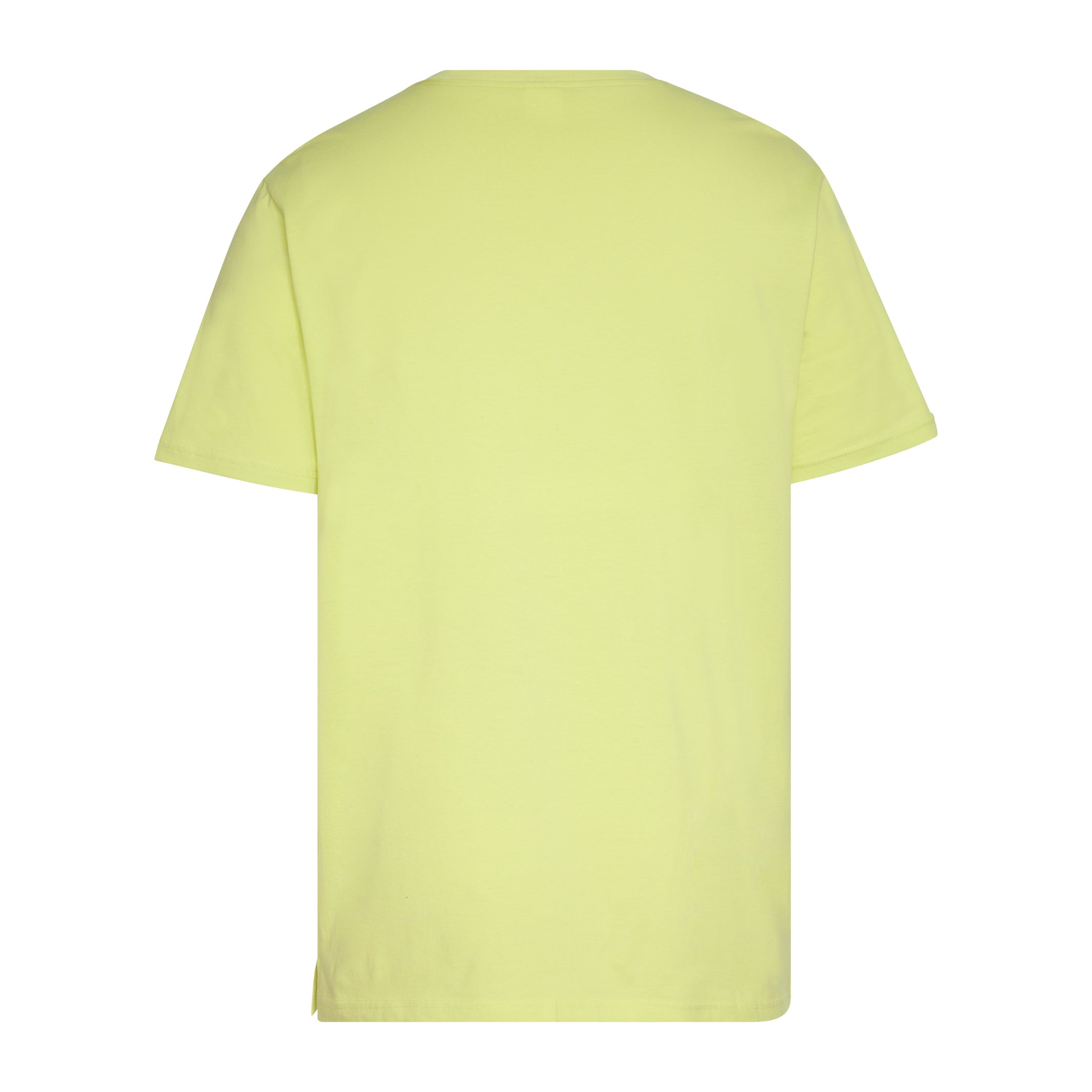 Men's Yellow T-Shirt SmileyWorld AO Tennis Balls Back View