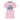 Women's Pink T-Shirt Flower Logo Front View