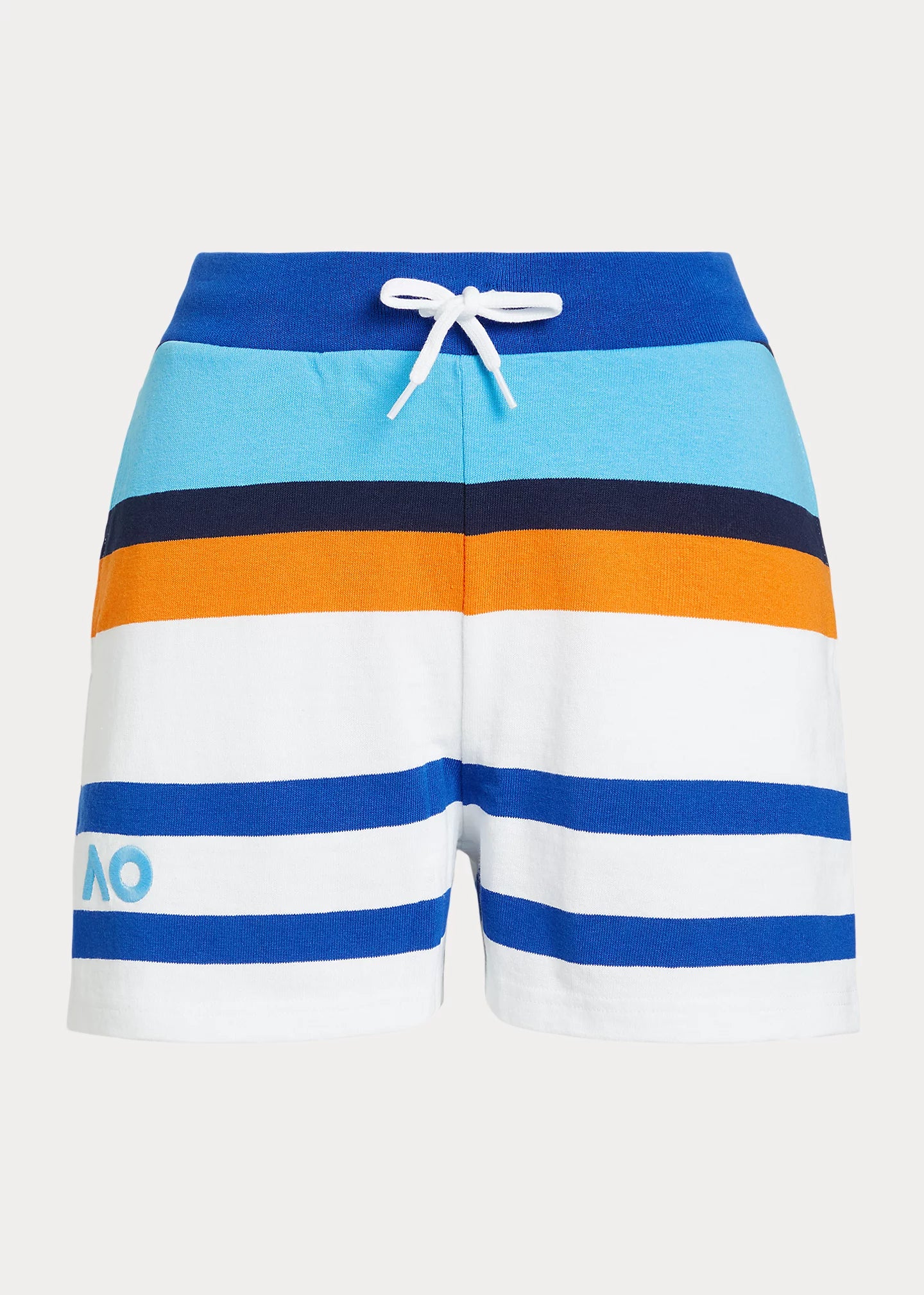 Women's Shorts Athletic Stripe Front View