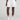 White Women's Shorts Pleated Front View