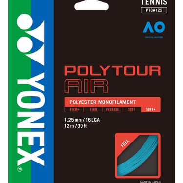 Racquet String - Polytour Air 125 - Set