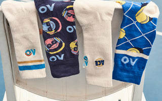 AO x Ralph Lauren sock collaboration