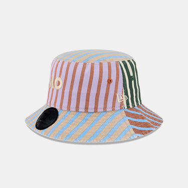 Australian Open Multi Striped Bucket Hat
