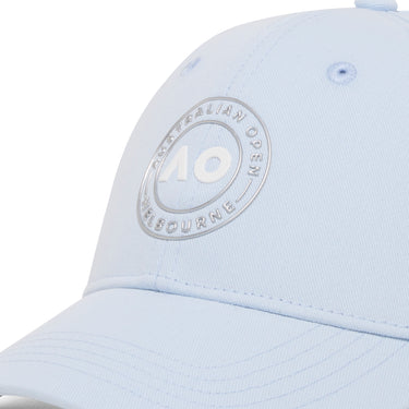 Kids Australian Open Round Logo Cap Light Blue