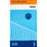 Australian Open Player Towel Blue Front View