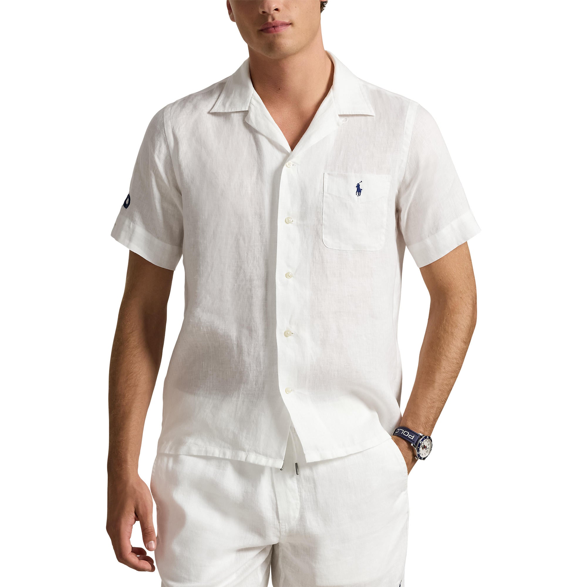 Shop Men's Linen Shirt Australian Open – AO Official Store