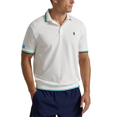 Men's White AO Polo