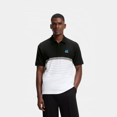 Australian Open x BOSS Men's Striped Polo
