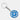 Australian Open Round Logo Keyring