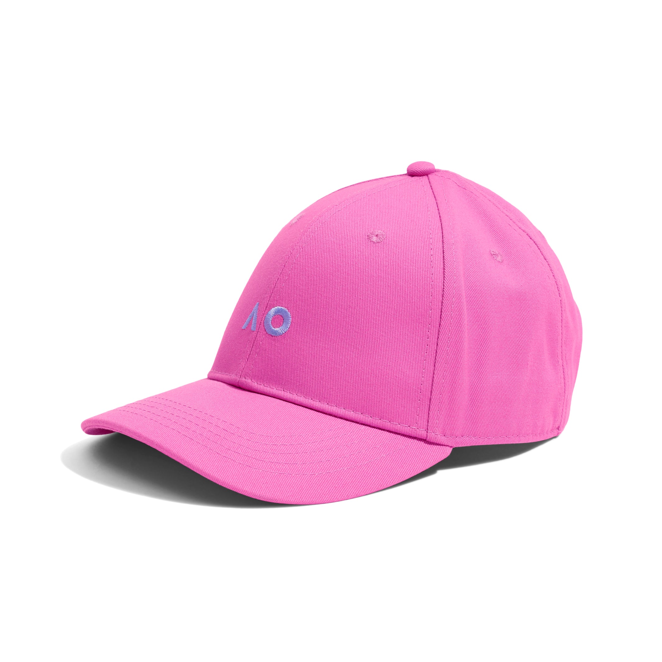 Cap Pink Small Logo Side View