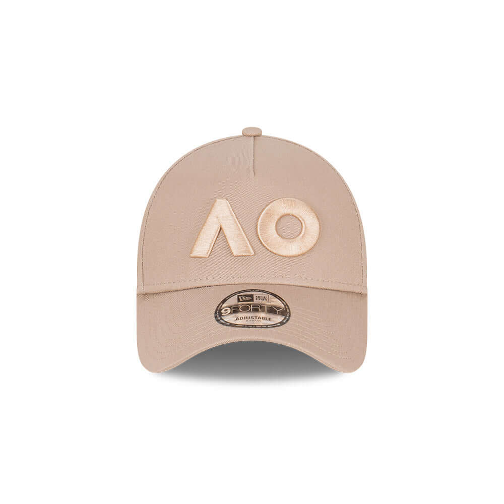 Cap Beige 9FORTY A-Frame Tonal Front View