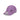Cap Purple Performance Pin Logo Side View