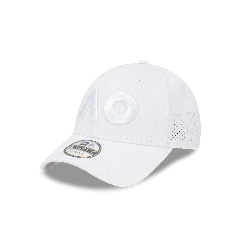 Cap White 9FORTY Performance Side View