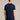 Navy Men's T-Shirt AO Polo Back View
