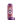 Gradient purple water bottle with white AO logo and waterdrop® branding with the purple lid on the side of the bottle on a white background