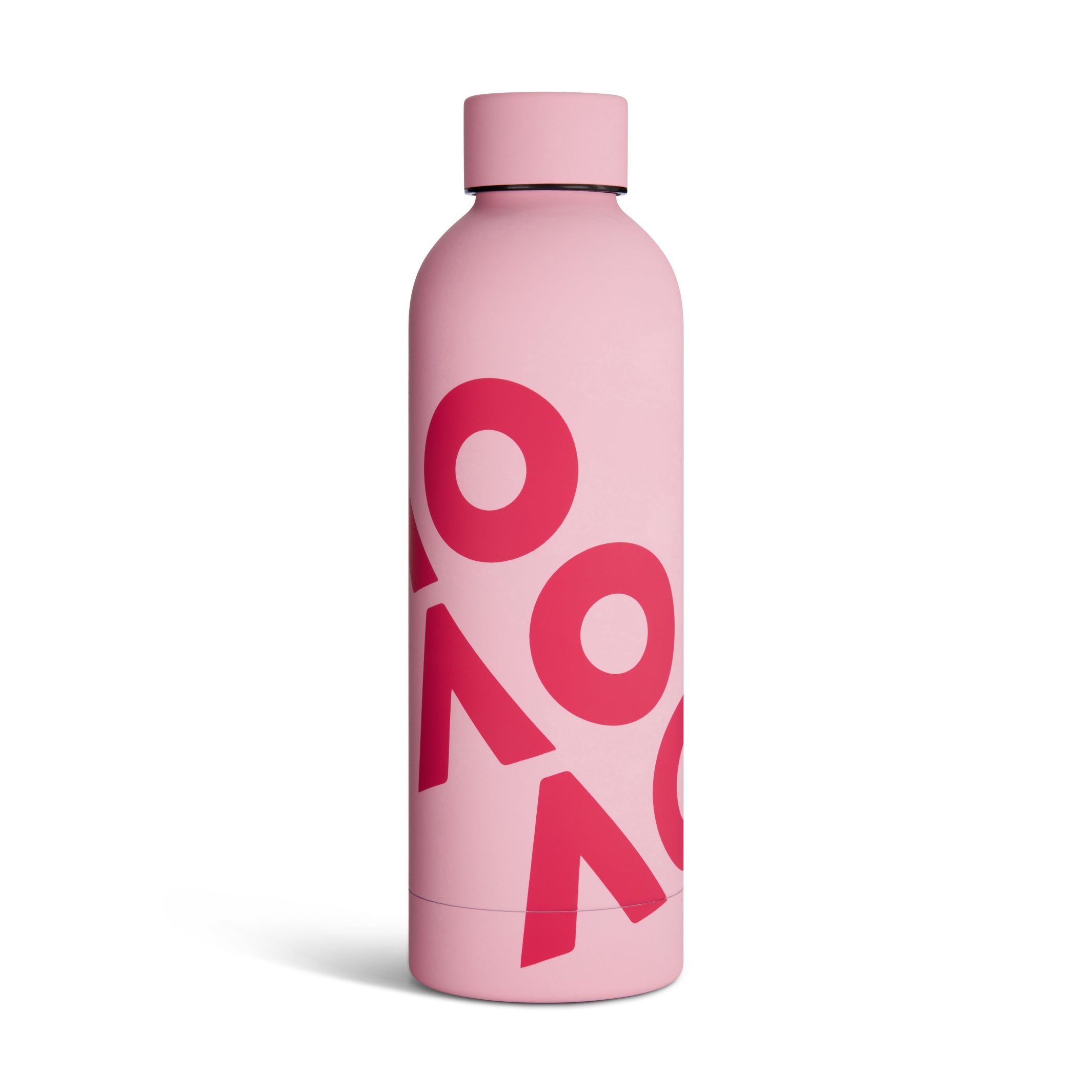 Pink Drink Bottle Pastel 550ml Front View