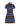 Women's Polo Dress Striped Front View