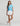 Ralph Lauren Women's Blue Crew Neck Top Full length Model View