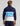 Men's Navy Long-Sleeved Pullover Back View