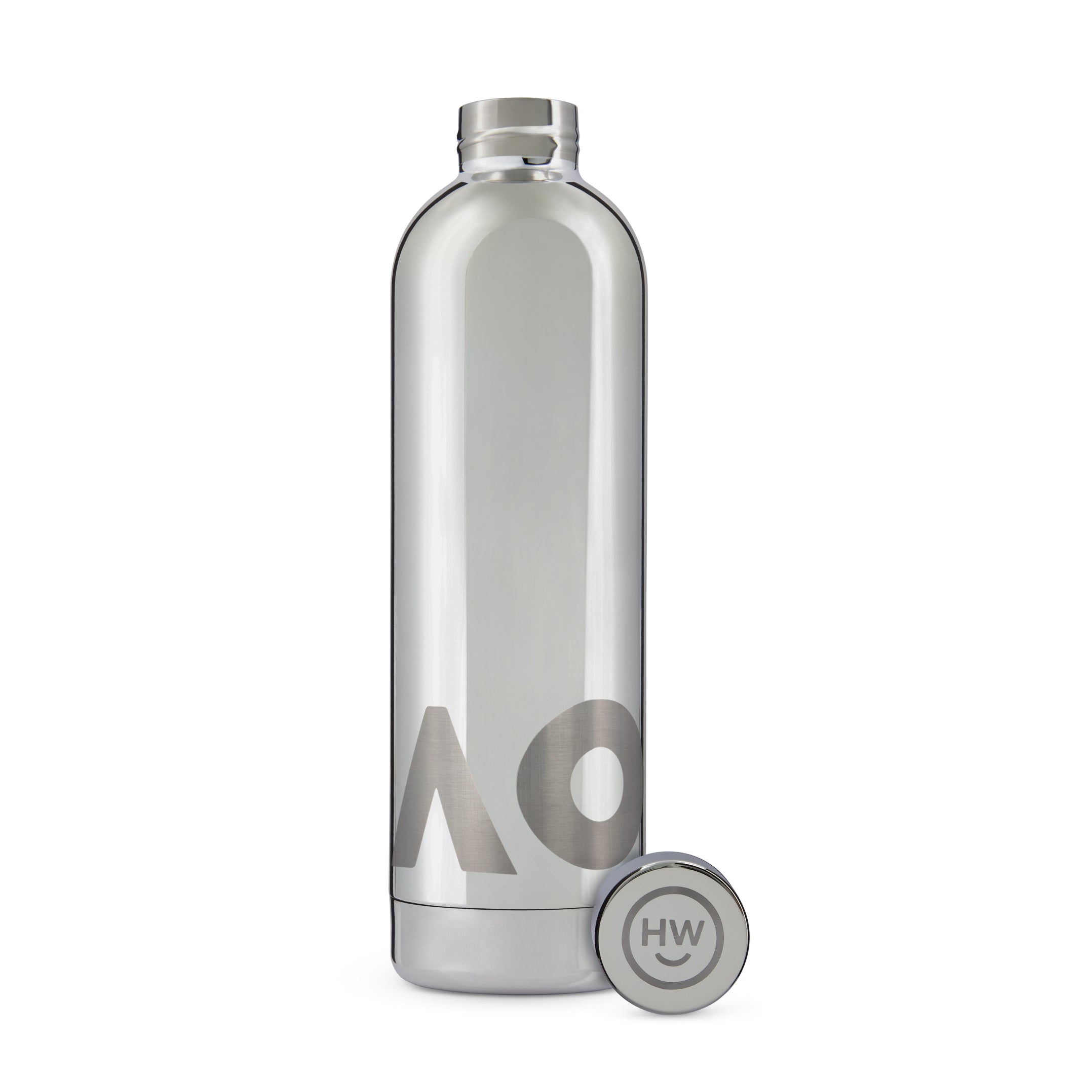 Silver Drink Bottle Motion 750ml Open