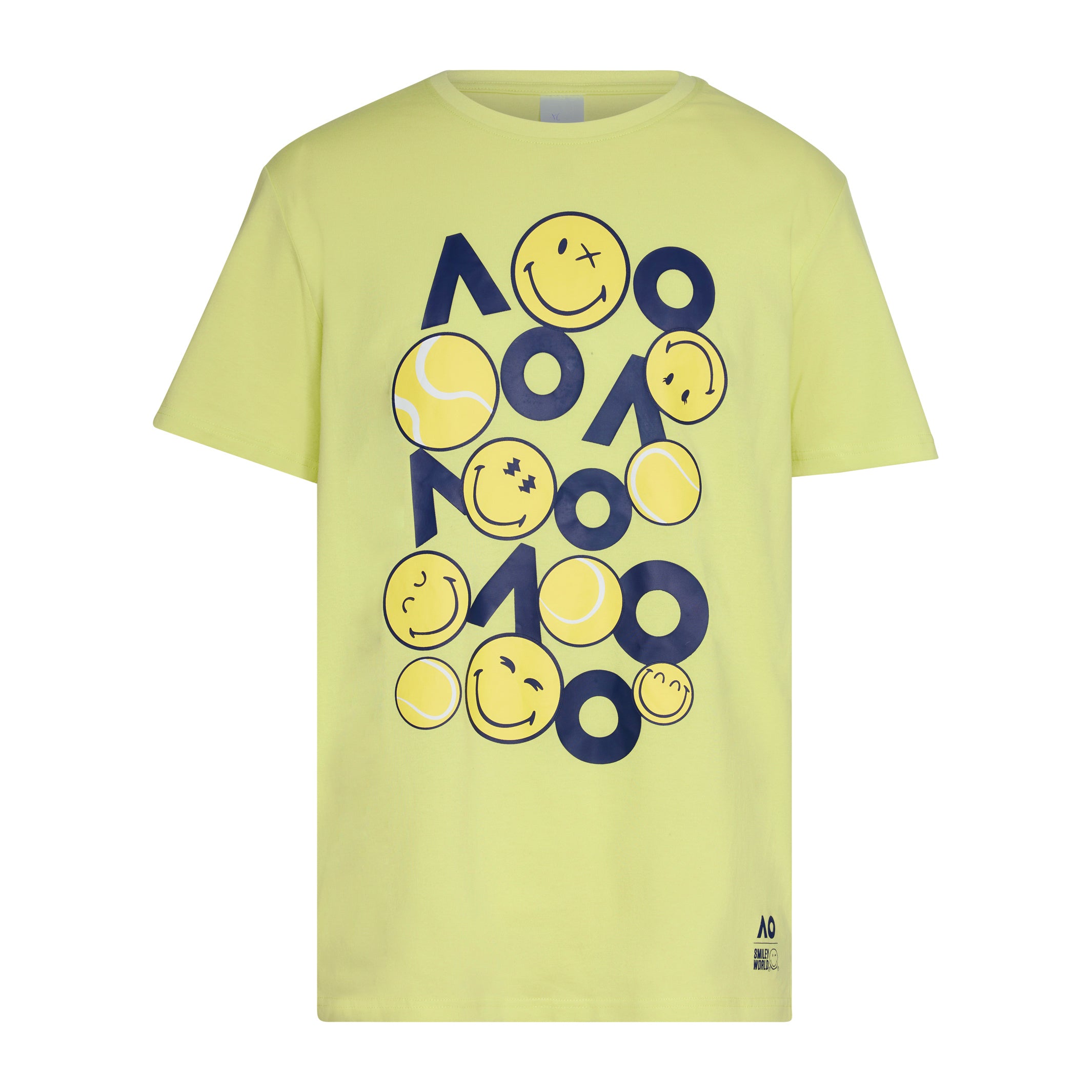 Men's T-Shirt SmileyWorld AO Tennis Balls