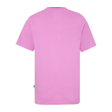 Kid's Unisex Navy T-Shirt AO Textured Logo Back View