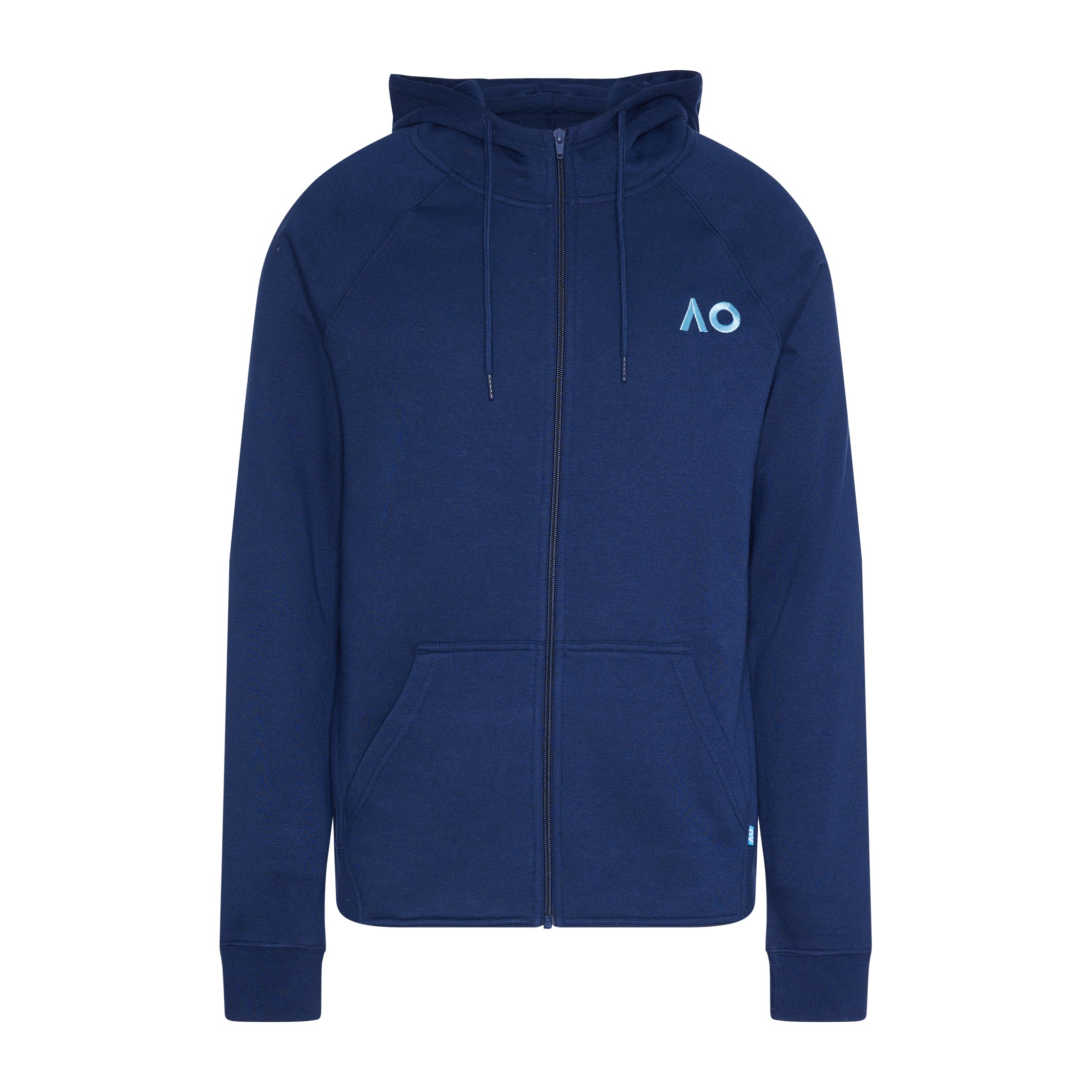 AO Men's Navy Hoodie with Drawstring