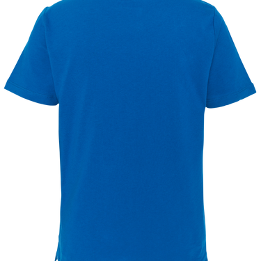 T-Shirt - Boy's Blue Round Logo - Kids