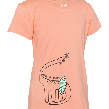 T-Shirt - Girl's Pink Animal Print - Kids