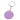Keyring - Debossed Logo - Purple