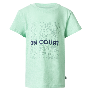 T-Shirt - Boy's Green On Court - Kids
