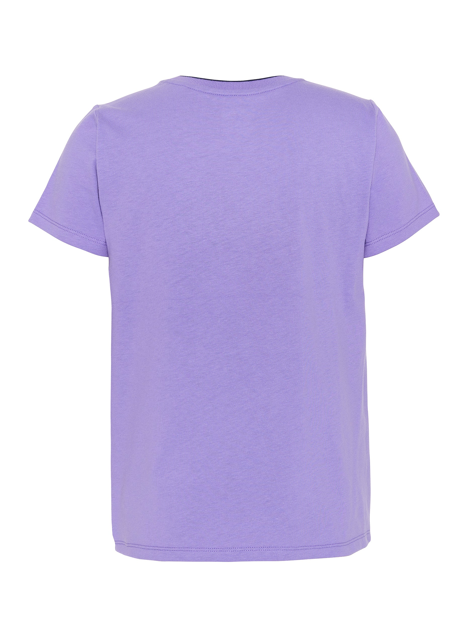 T-Shirt - Girl's Purple AO Print - Kids