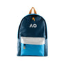Australian Open Unisex Backpack - Blue, Yellow and White - AO Logo - Melbourne  - Front View