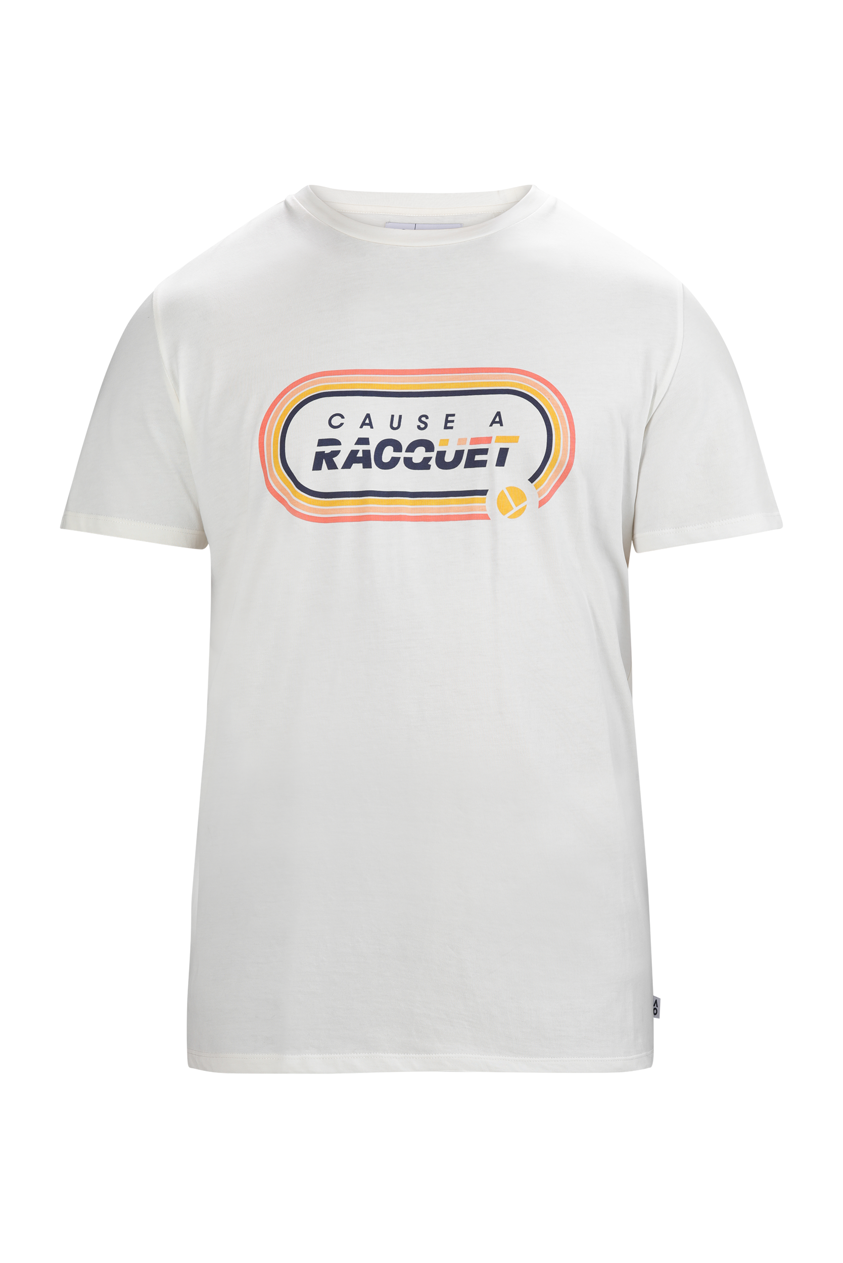 T-Shirt - Unisex Cause a Racquet - Off White