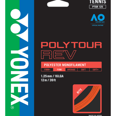 Racquet String - Polytour Rev 125 - Set