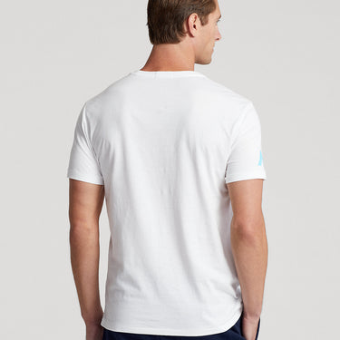 T-Shirt - Men's Polo Bear - White