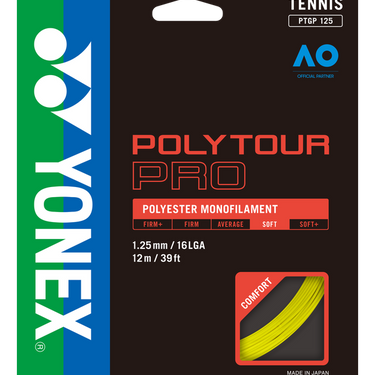 Racquet String - Polytour Pro 125 - Set